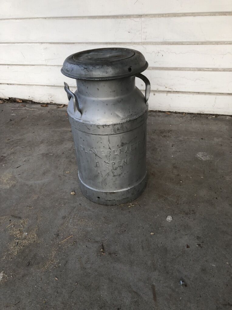 Vintage Antique, Small Milk Can