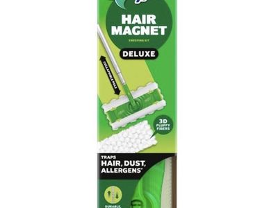 Swiffer sweeper unscented hair magnet deluxe