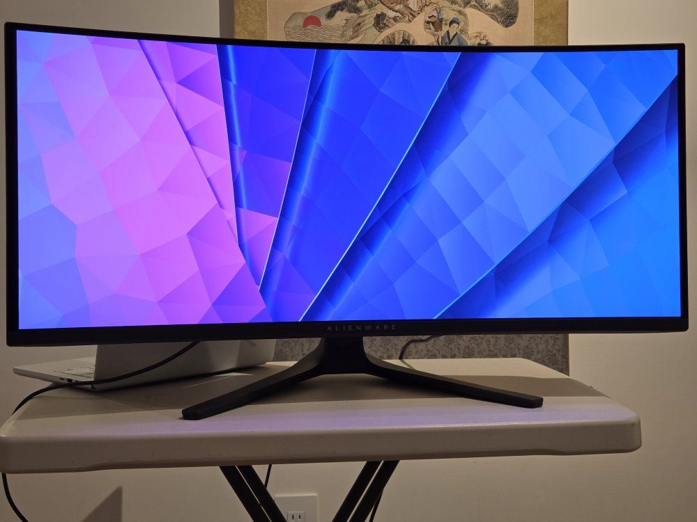 Dell Alienware AW3423DWF OLED ultrawide curved 3440x1440 165Hz gaming monitor