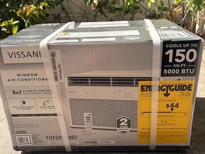 Brand New in Box Vissani 5,000 BTU Window Air Conditioner
