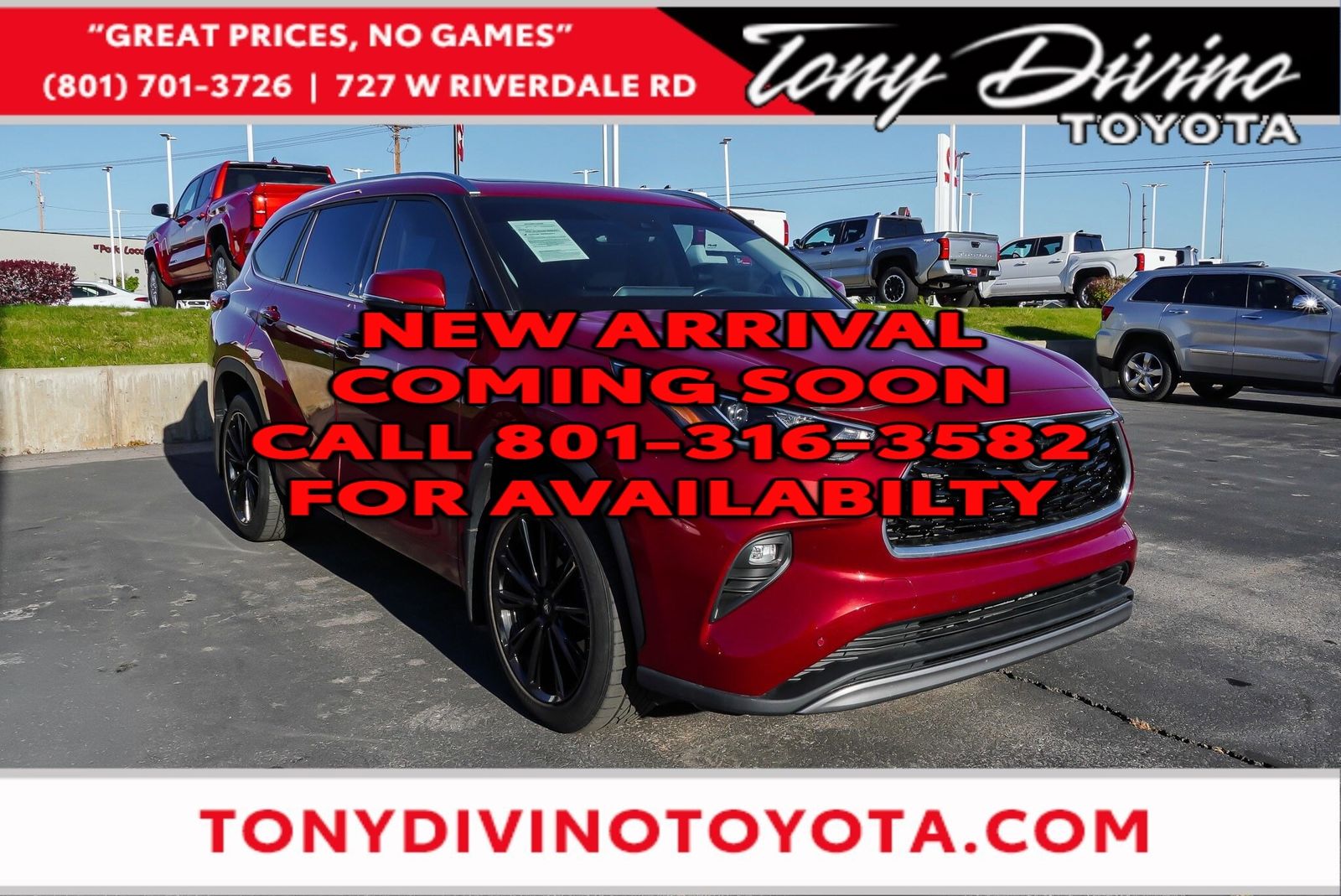 2022 Toyota Highlander Platinum