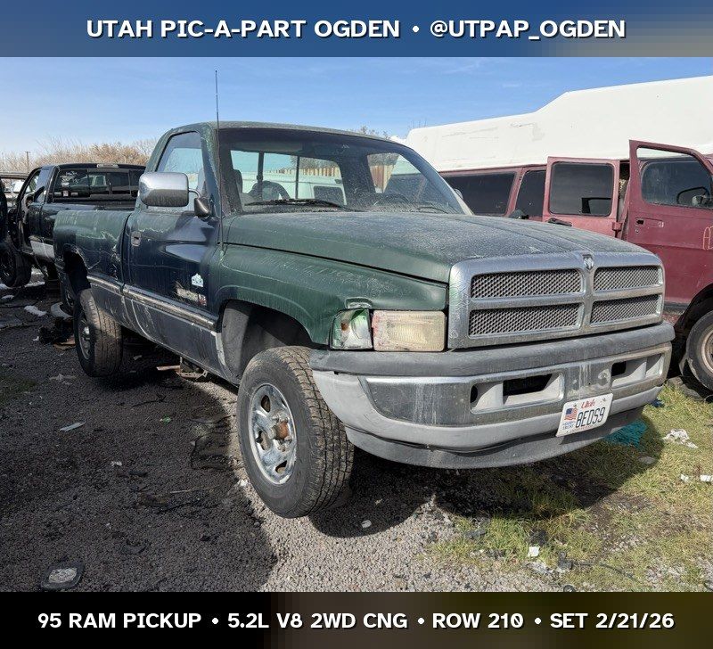 1995 Dodge Ram Pickup Parts - UTPAP Ogden