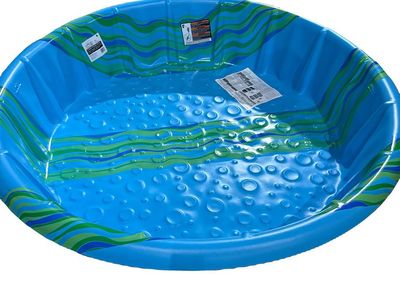 2-PACK Summer Escapes Plastic Wading Pool 11.4 in. H