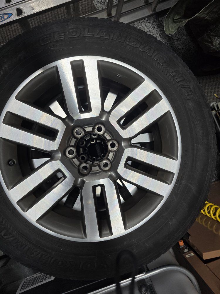 Yokohama Geolandar G96 All-Season Tires (4) on Toyota Wheels - LowTread