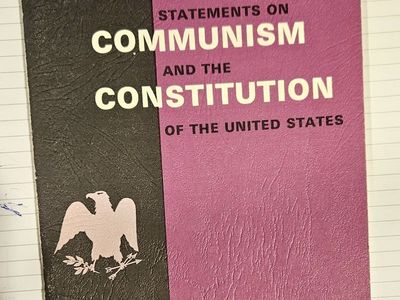 Statements on Communism and the Constitution of the United States by David O. McKay, 1964, Deseret Book