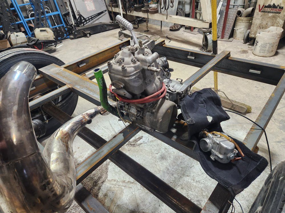 Kawasaki kx 500 complete engine ans transmission