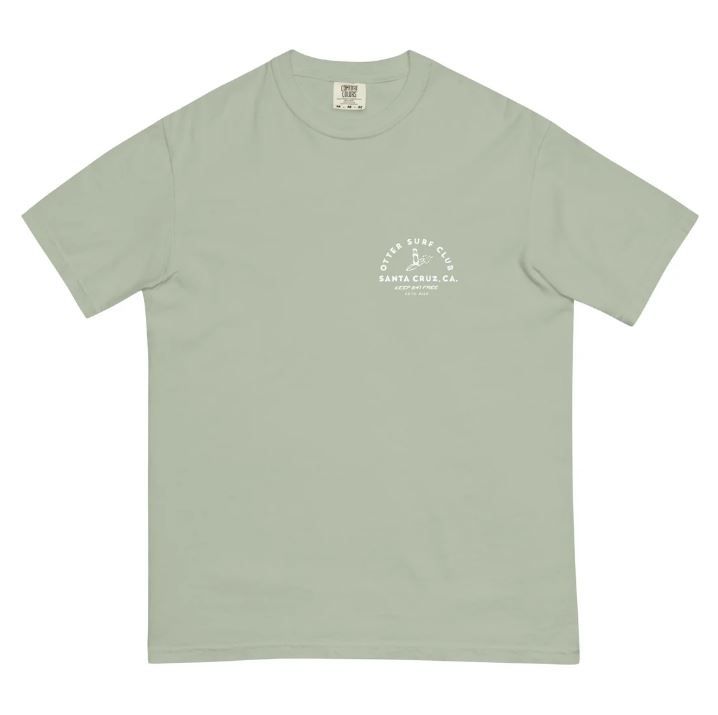 Santa Cruz Surf Club T-Shirt Otter 841 Surf Club, 5 Colors Available, Unisex