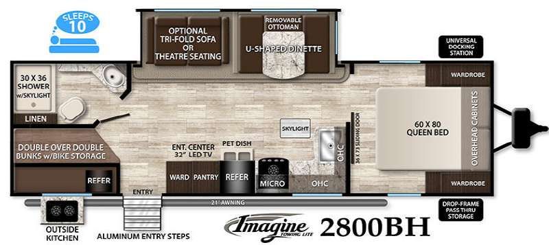 2016 Grand Design Imagine 2800BH