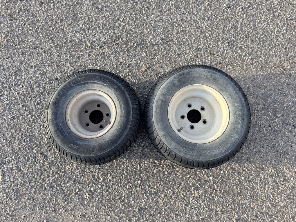 FREE - 215/60-8 & 205/65-10 tires and rim