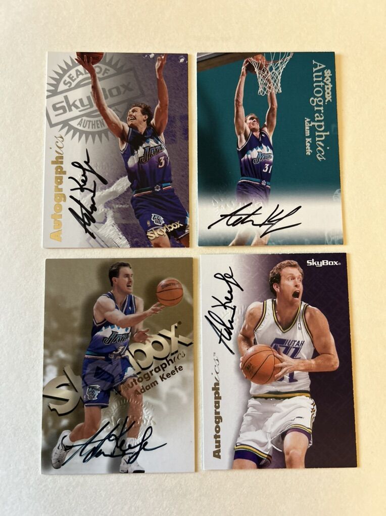 Utah Jazz Auto Basketball Card Autograph Hand Sign