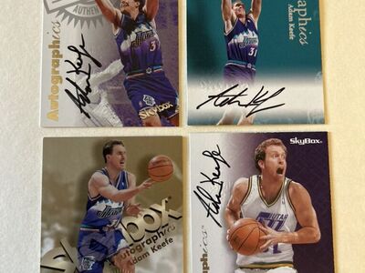 Utah Jazz Auto Basketball Card Autograph Hand Sign