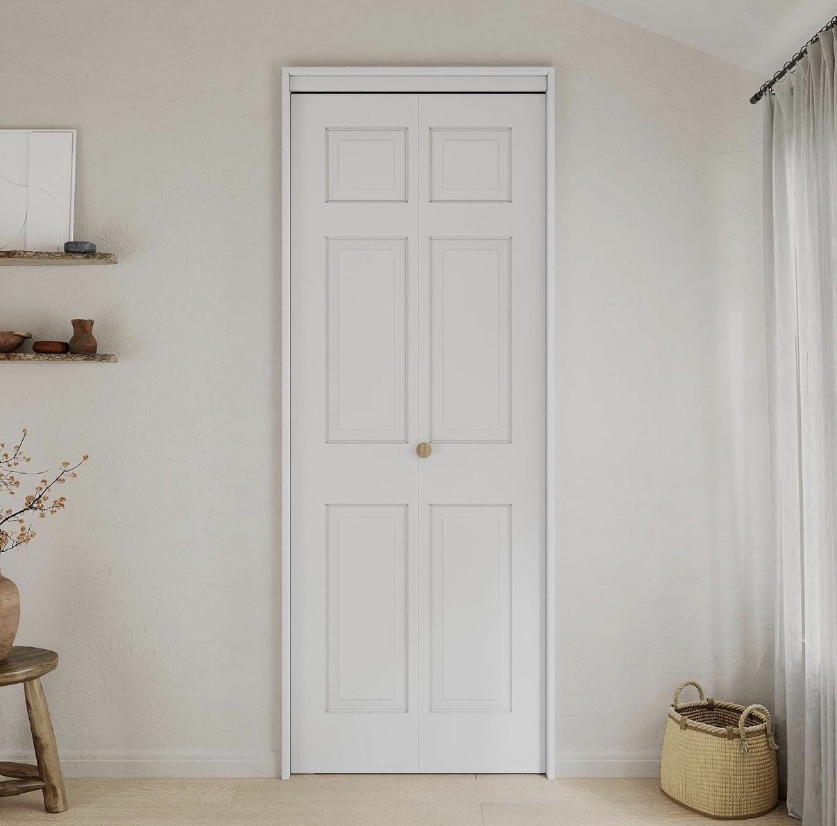 Brand new! 6 Paneled Bifold Door, 24" x 80"