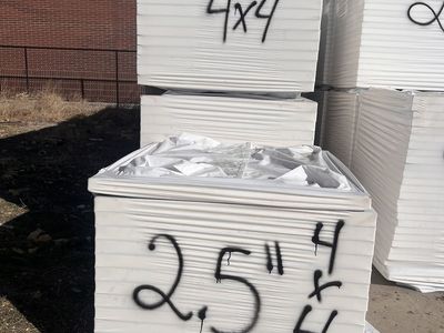 4x4 2.5 Polyiso Rigid Foam Insulation