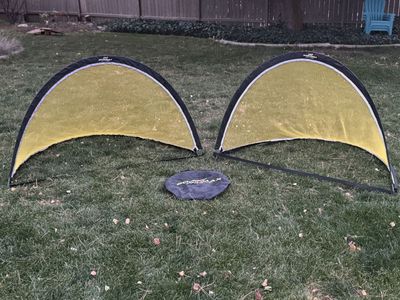 Half Moon Pop Up Soccer Goal