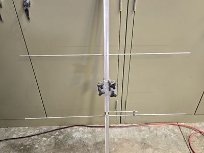 2 METER - 4 ELEMENT BEAM ANTENNA WITH MAST MOUNT