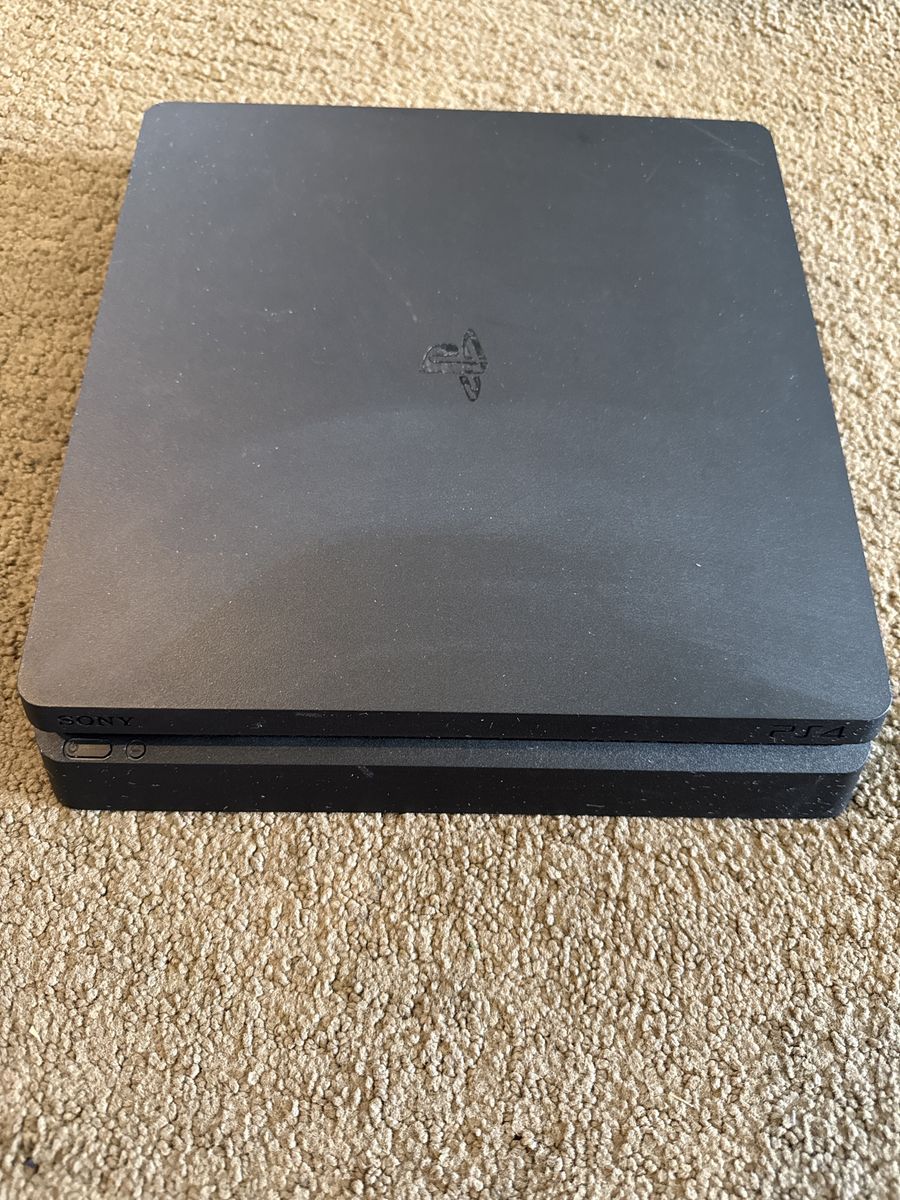 Sony PlayStation 4 (PS4) Slim Console - Black, Good Condition
