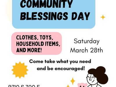 Free Community Blessings Day!