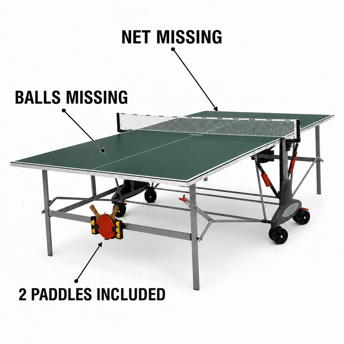 KETTLER Outdoor Ping Pong Table – Made in Germany – Nice Playing Surface