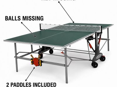 KETTLER Outdoor Ping Pong Table – Made in Germany – Nice Playing Surface
