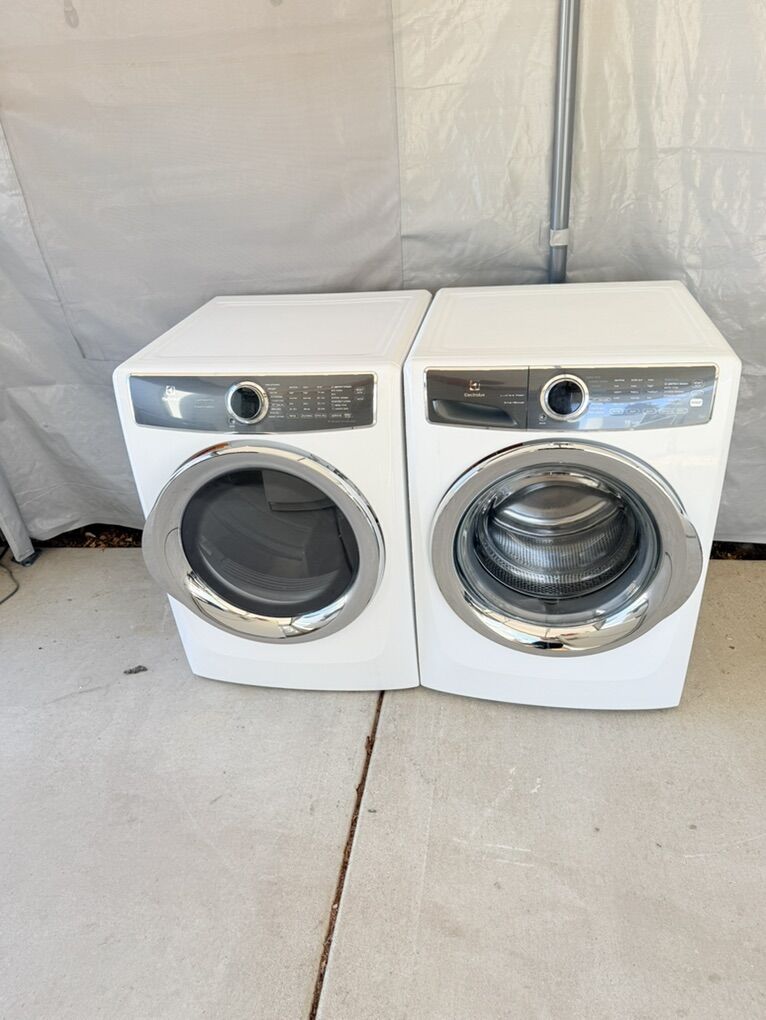 Washer And Electric Dryer Set