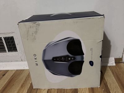 Miko Shiatsu Foot Massager Machine with Heat & Remote - Deep Kneading Massage for Tired Feet,