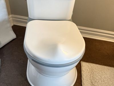 Toddler potty with flushing sound