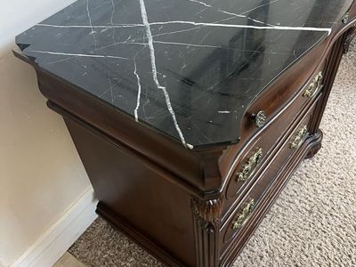 3 Drawer Dresser Granite Top