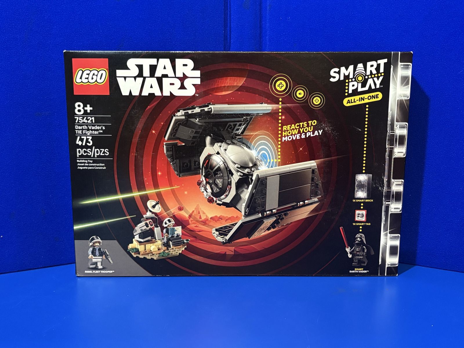 LEGO Star Wars 75421 Smart Play All-in-One Darth Vader’s Tie Fighter