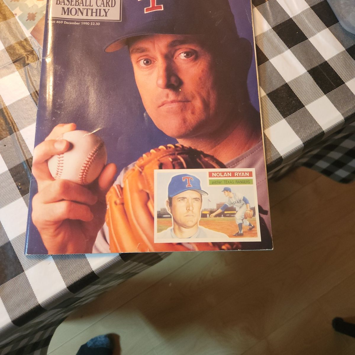 december 1990 Nolan Ryan Beckett