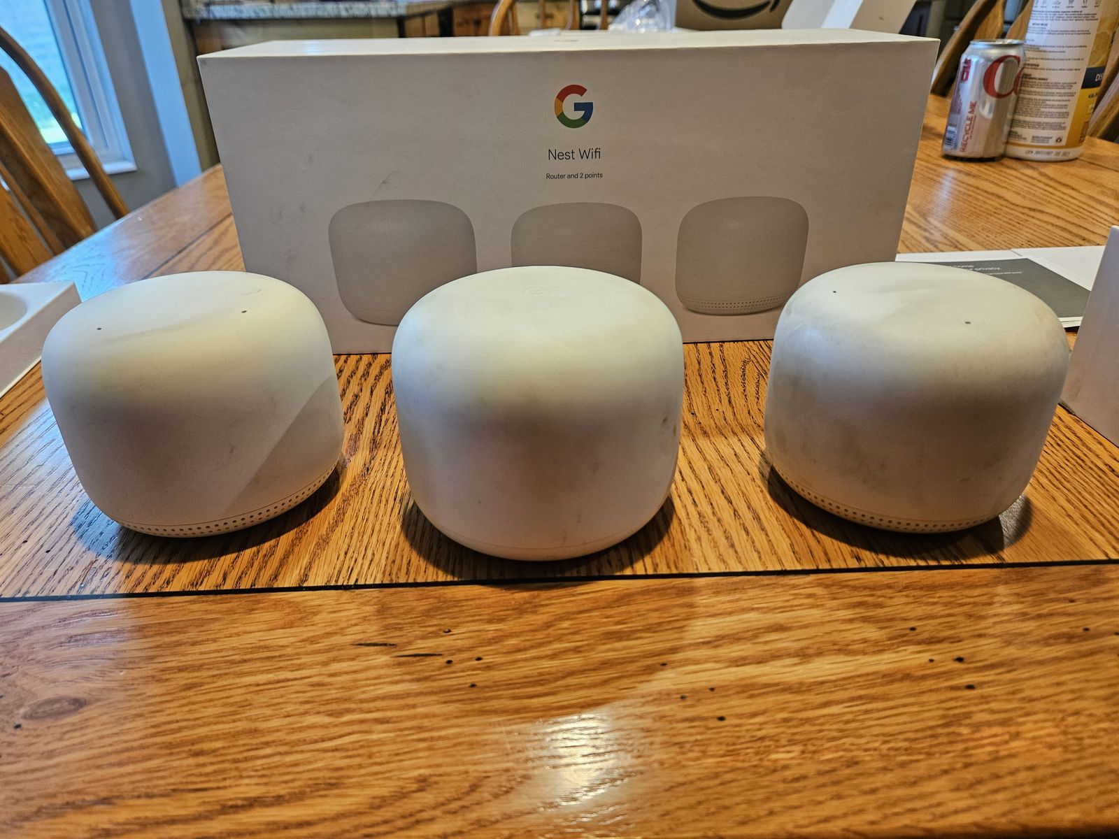 Google Nest Wifi - Mesh Router for Wireless Internet - 3 Pack