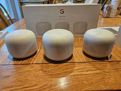 Google Nest Wifi - Mesh Router for Wireless Internet - 3 Pack