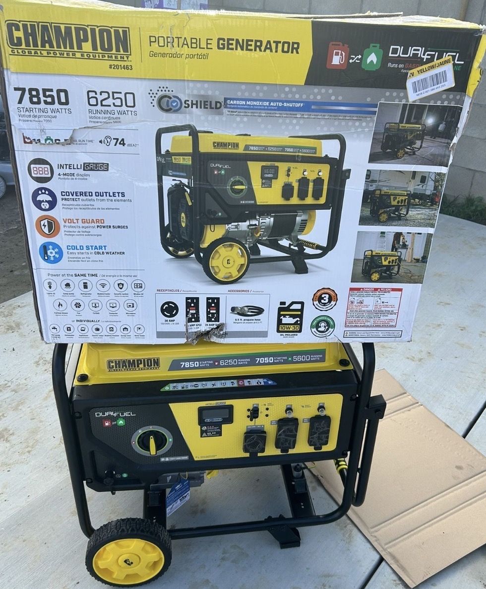 $600 Champion Generator 7850-6250W