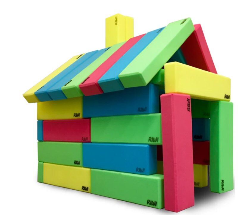 Brand New RIWI XXL Kids Foam Building Blocks 36 PIECES