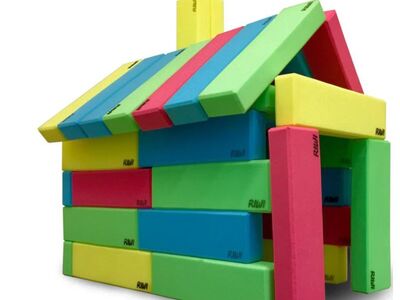 Brand New RIWI XXL Kids Foam Building Blocks 36 PIECES