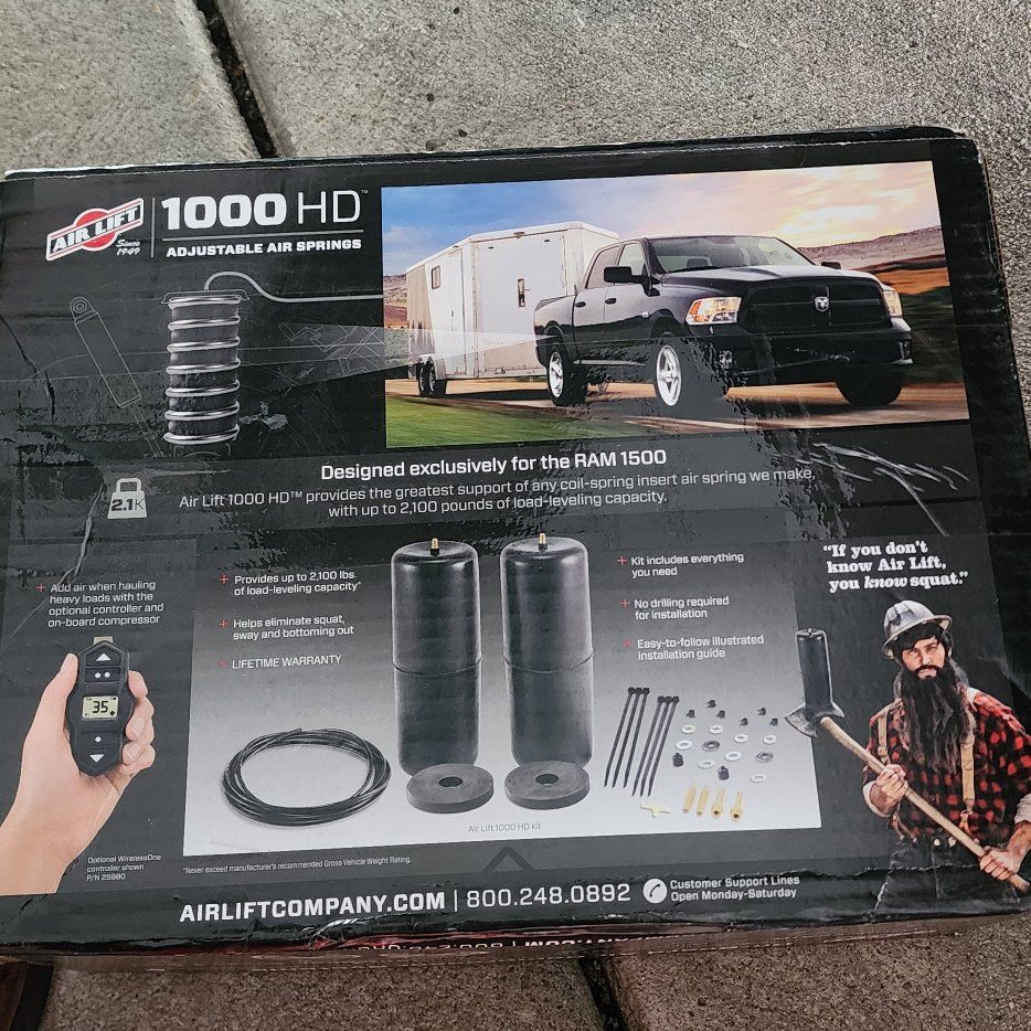 brand new air bags for a dodge ram 1500 09-25