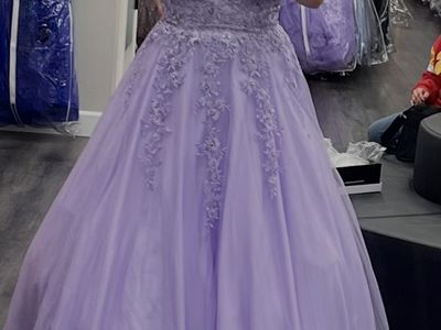 Lavender Prom Dress