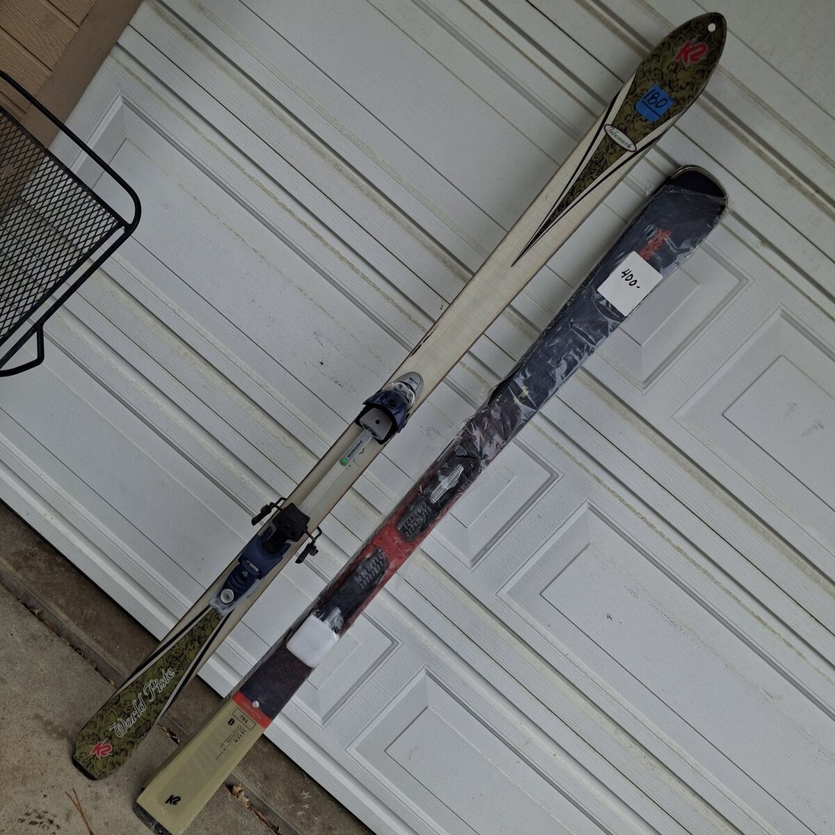 k2 180cm telemark diamir fritschi skis  ....NEW 162 K2 disruption 76x SKIS