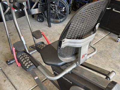 ProForm Hybrid Trainer XT Elliptical & Recumbent Bike Combo