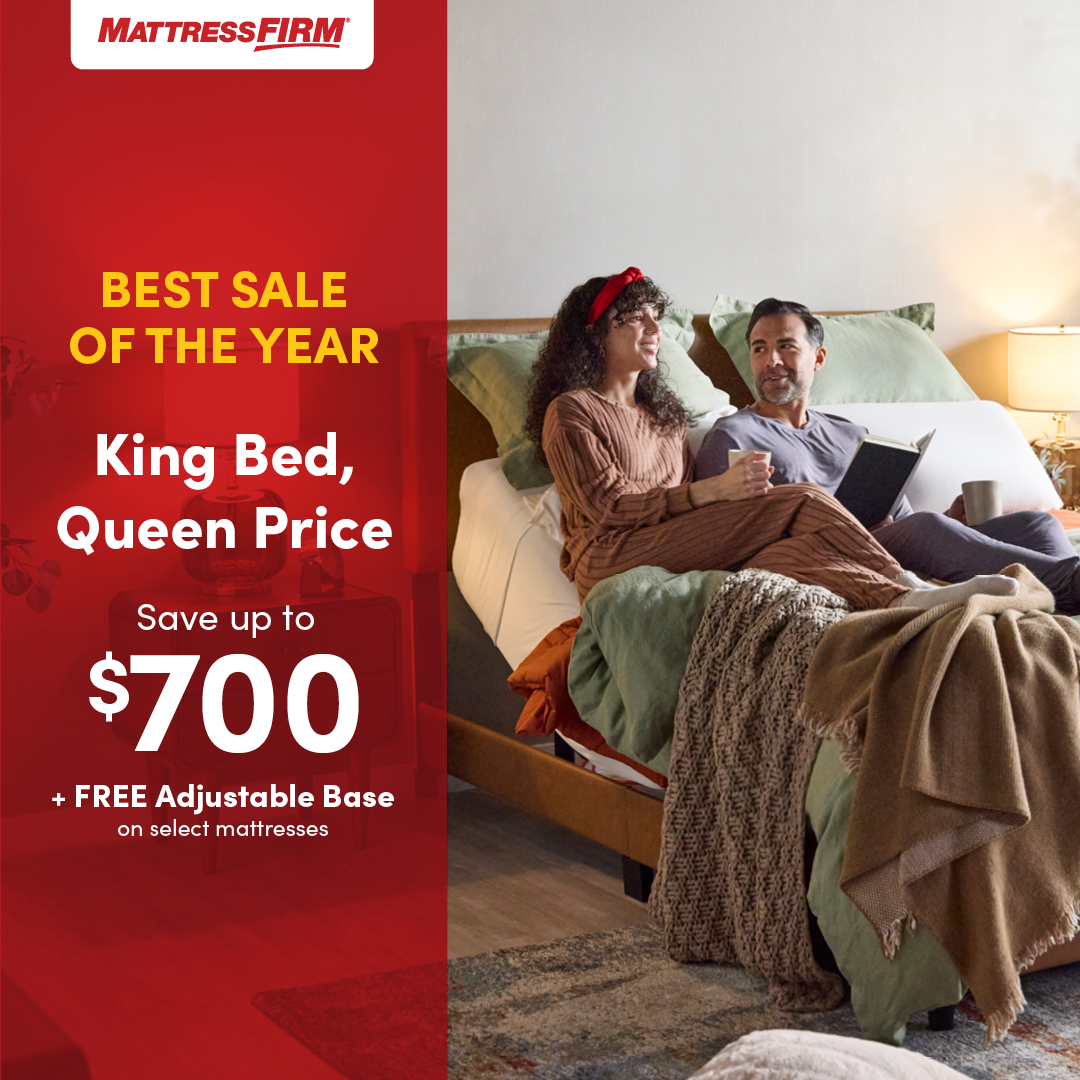 Labor Day Mattress Sale - King for Queen, Queen for Twin & More