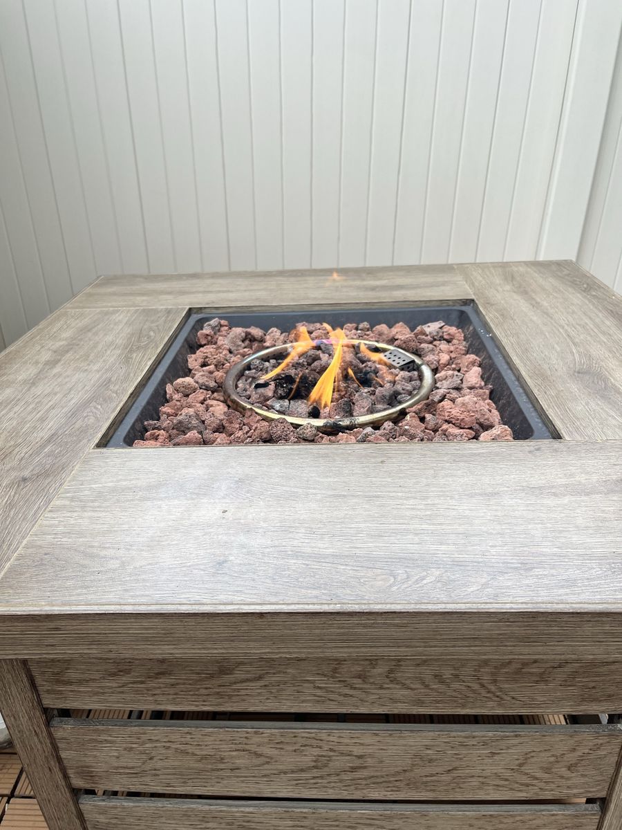 Propane fire pit