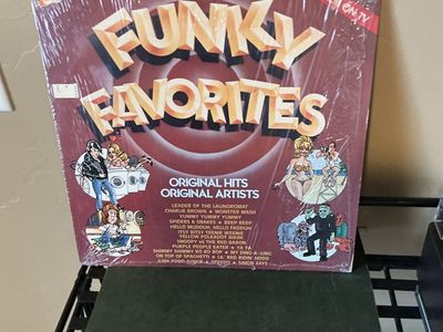 Funky Favorites Original Hits Original Artists Vinyl LP Ronco