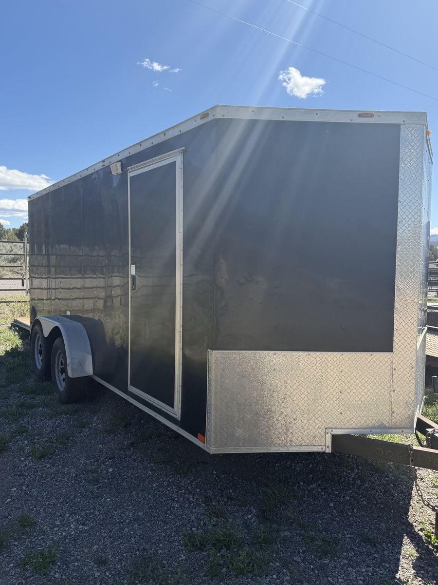 2016 Empire 16 ft enclosed cargo trailer 