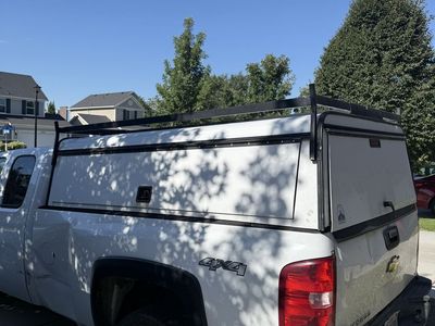 Commercial Aluminum Truck Topper Shell with Roof Ladder Rack