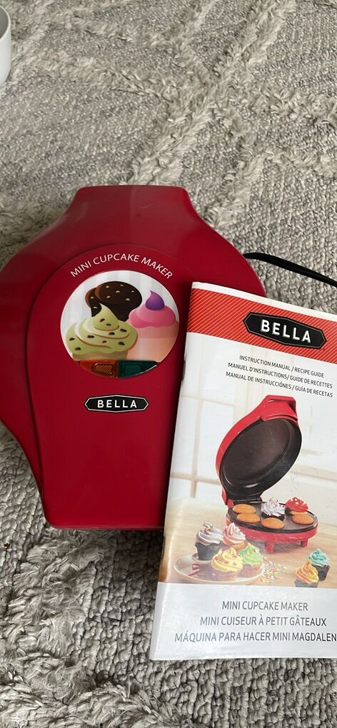 Bella Mini Non Stick Easy to Use Cupcake Maker