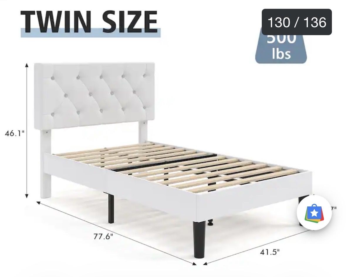 Brand new twin size bed