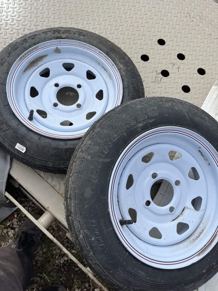 12” trailer wheels