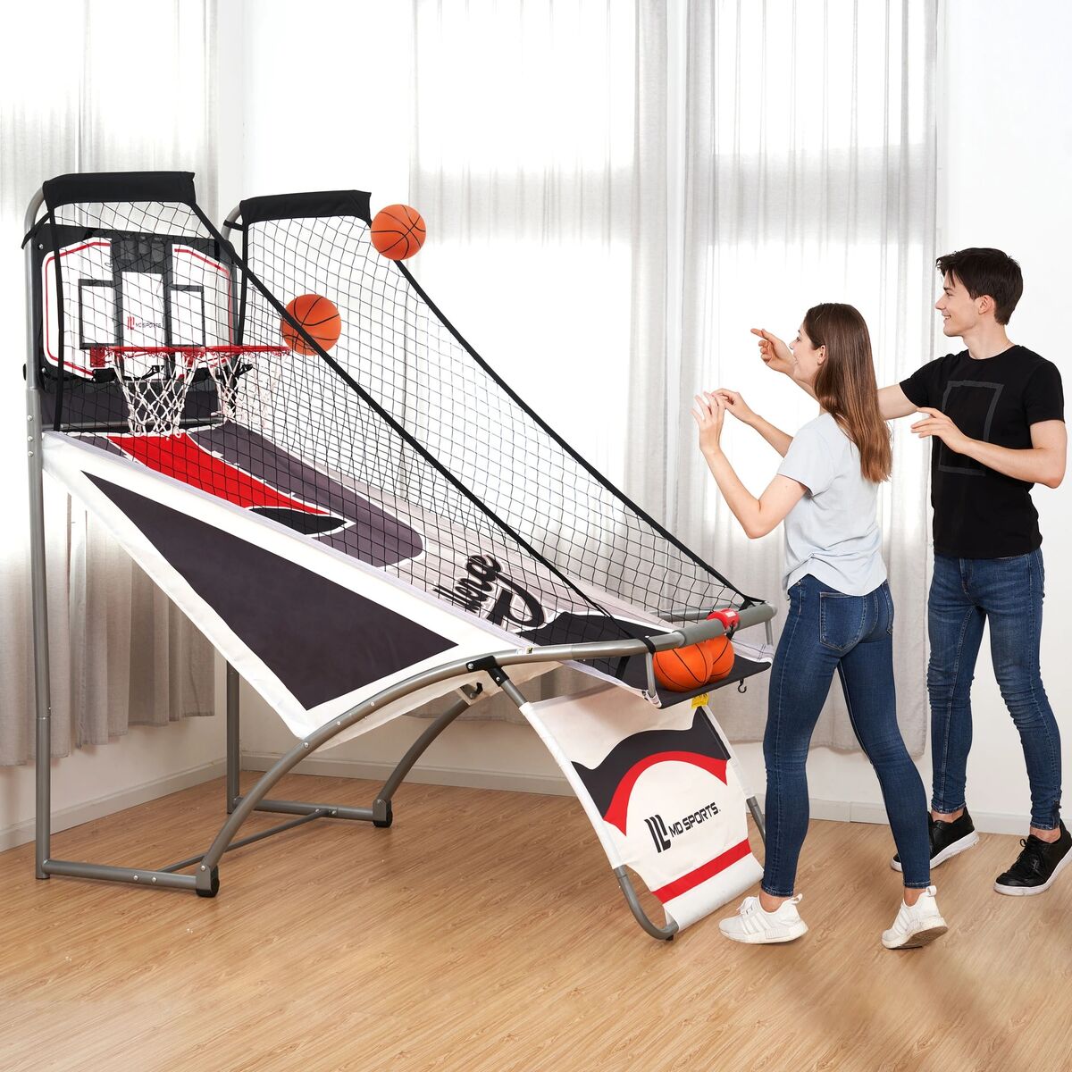 MD Sports BG144Y21001 EZ-Fold Indoor Arcade Basketball 1515052 #88169