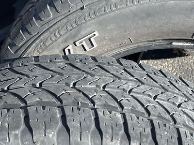 used set of two 245/70R17 110t MS
