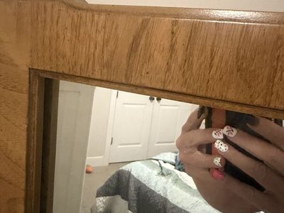 Gorgeous, Extra large mid-century, modern Mirror 33” x57”