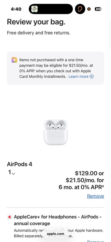 Airpods 4th Gen